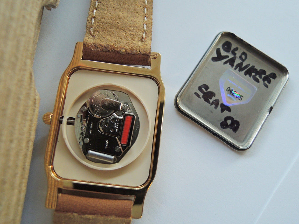 Yankee Stadium Seat Wrist Watch: Swiss Movement, Hand-Finished Collectible Gift