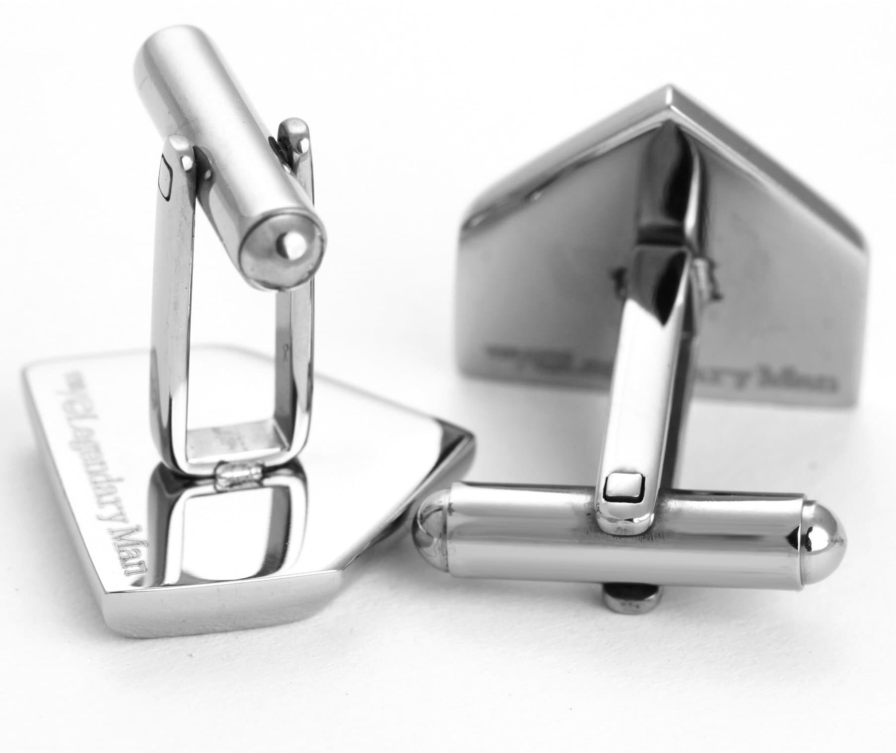 Phillies Connie Mack Stadium Cufflinks: Home Plate Baseball Gift