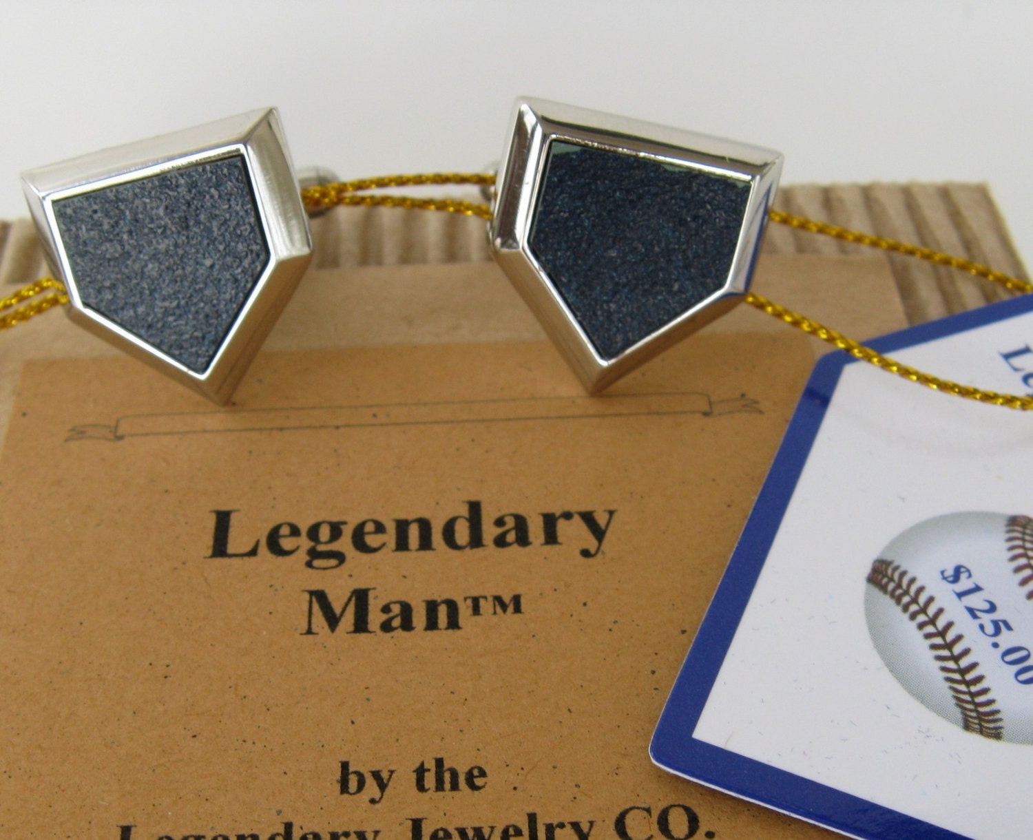 Fenway Park Stadium Seat Cufflinks Boston Red Sox Men's Baseball Gift Designed and Built in the USA