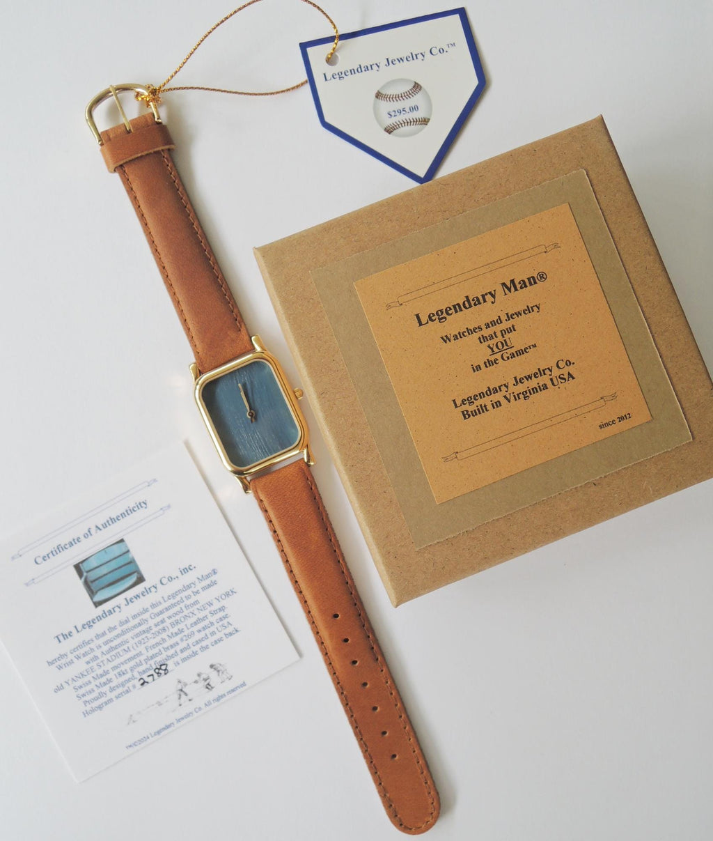 Yankee Stadium Seat Wrist Watch: Swiss Movement, Hand-Finished Collectible Gift