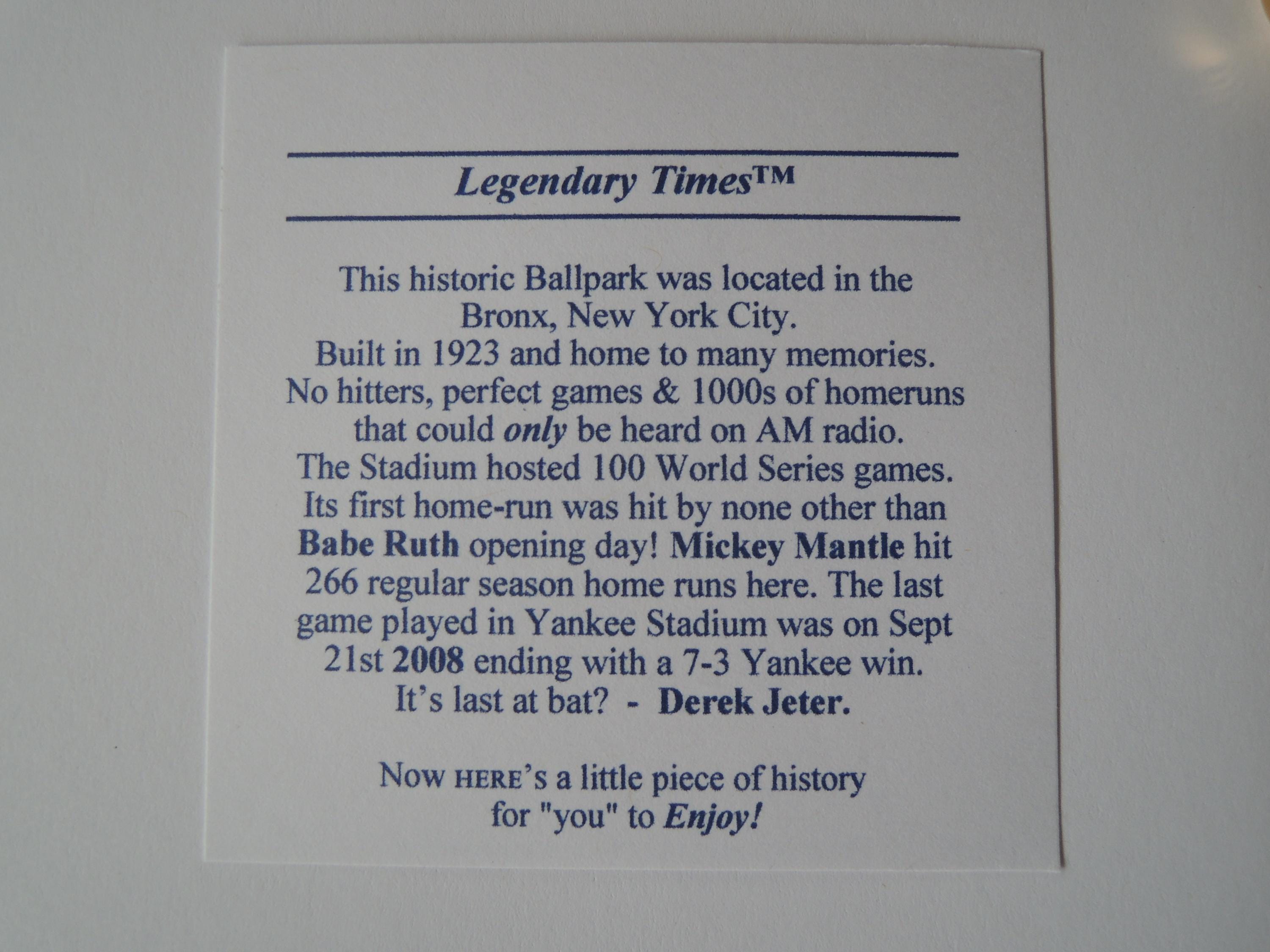 Yankee Stadium Seat Wrist Watch: Swiss Movement, Hand-Finished Collectible Gift