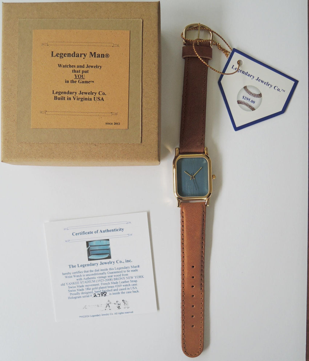 Yankee Stadium Seat Wrist Watch: Swiss Movement, Hand-Finished Collectible Gift