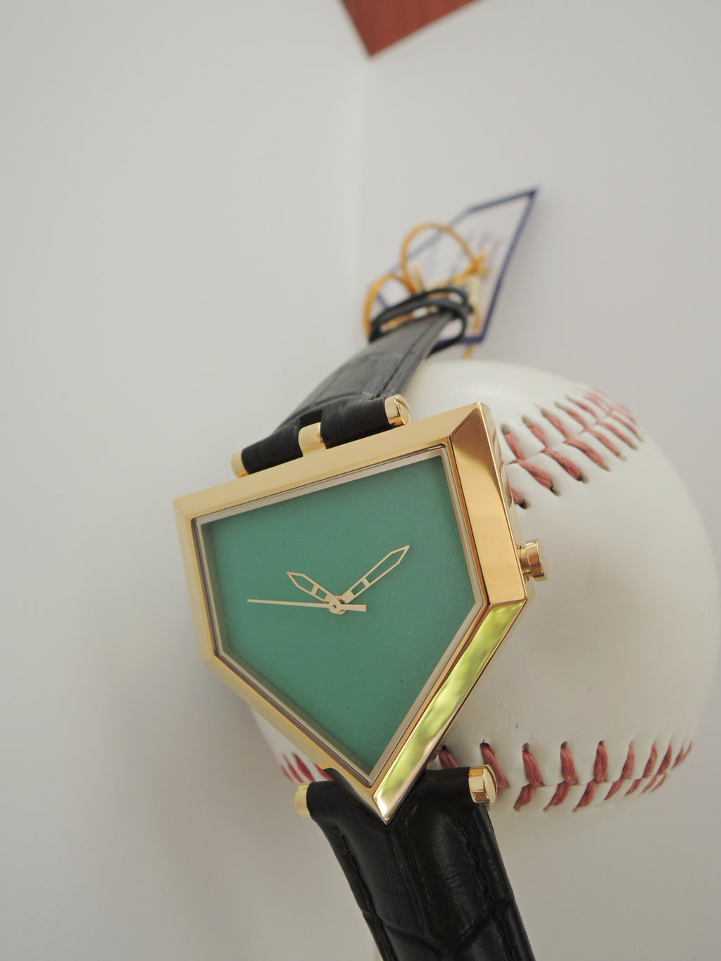 Comiskey Park Home Plate Baseball Watch