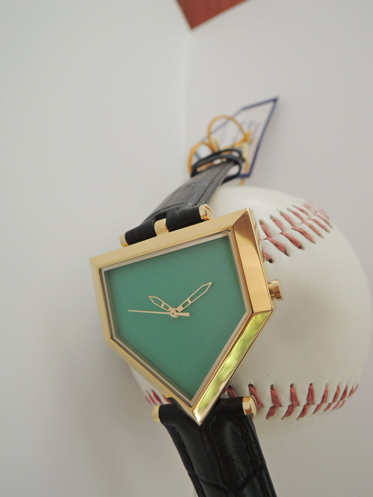 Comiskey Park Home Plate Baseball Watch