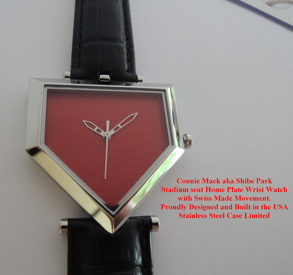 Shibe Park Home Plate Watch for Men by Legendary Man® Phillies
