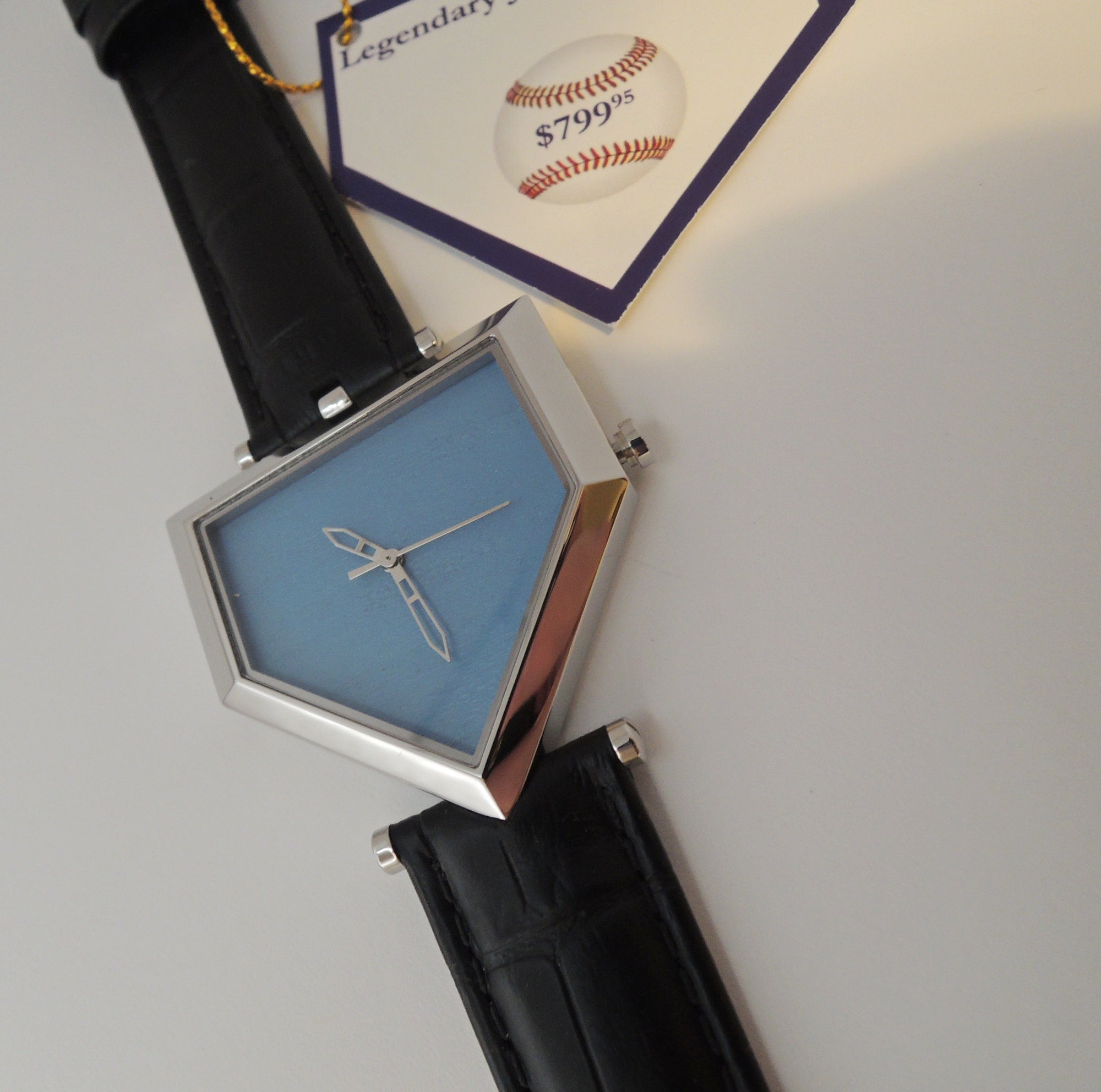 Ebbets Field Home Plate Watch for Men  by Legendary Man®