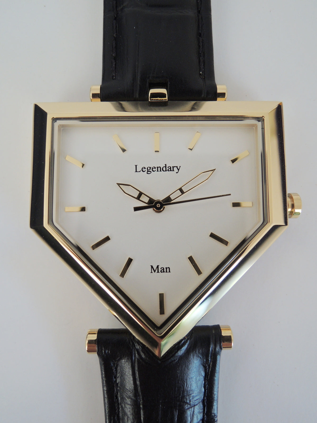 Legendary Man® Home Plate Wrist Watch, Designed and cased in USA Swiss Movement