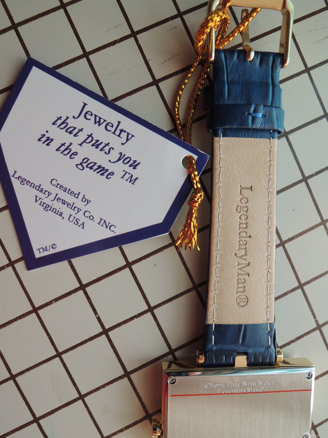 Mets Baseball Home Plate Watch from Shea Stadium Dugout Bench Rare men's gift