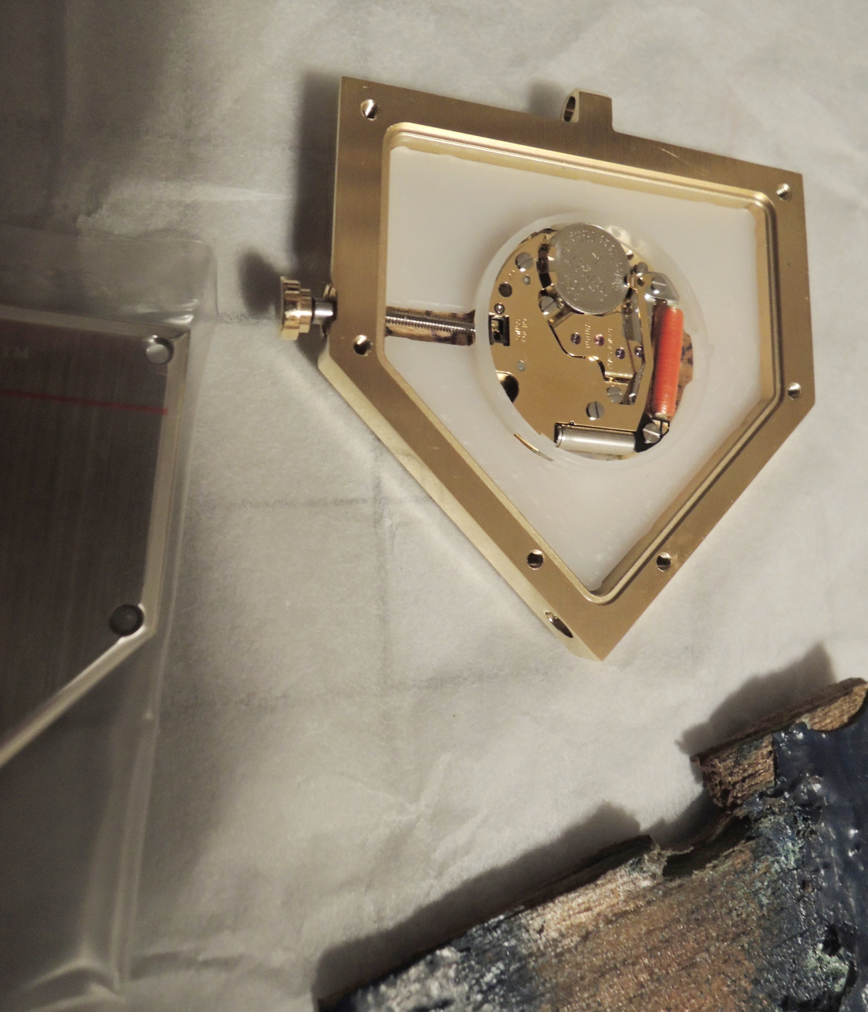 Legendary Man® Fenway Park Stadium Seat Home Plate Wrist Watch