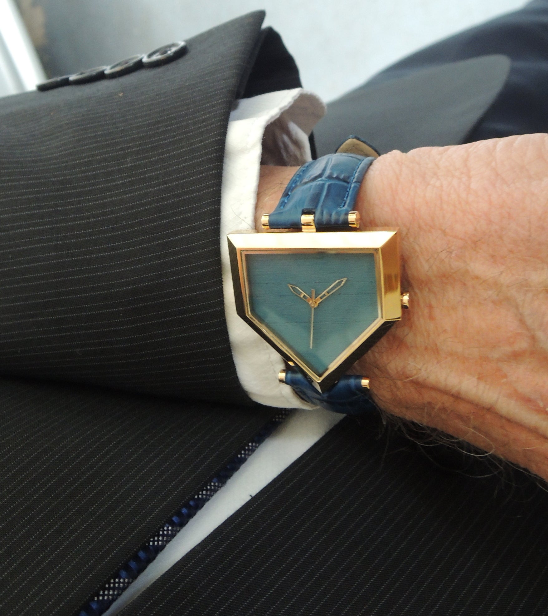 Yankee Stadium Baseball Watch: Mens Christmas Gift by Legendary Man MSRP $799